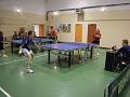 Christopher Prevost (7) qui s'incline a la belle face a Cindy Gosselin (5)